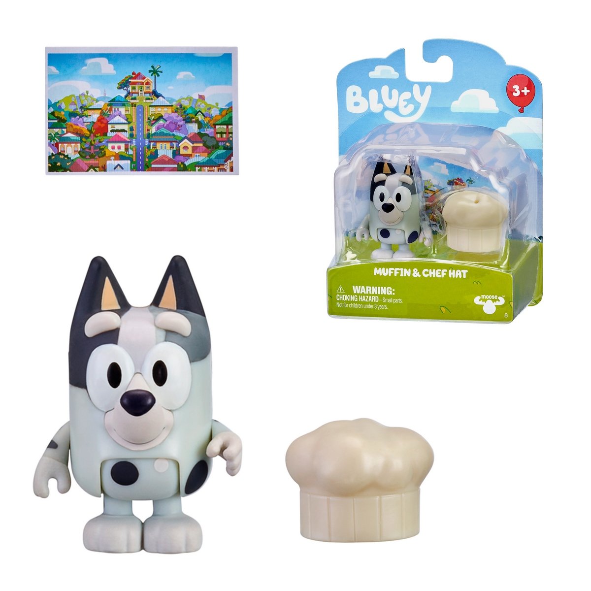 Bluey Historias De Bluey - Muffin Y Sombrero De Chef